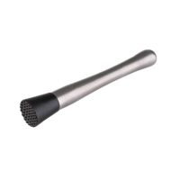 Poussoir/pilon, Ø 3.5cm, L: 20.5 cm, inox, mat 