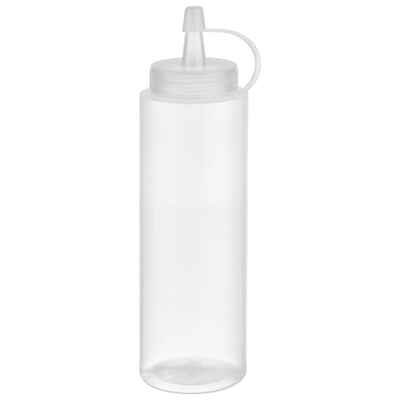 Bouteille verseuse souple, blanc, Ø 5 cm, 260 ml, H: 18 cm, polyéthylène, _1
