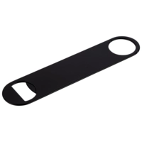 Décapsuleur à service, en inox noir mat, L: 18 cm 