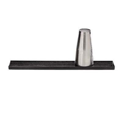 Tapis de bar, noir, 52 x 8 cm, H: 1.7 cm, antidérapant _2