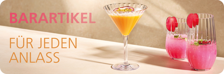 Barartikel für jeden Anlass